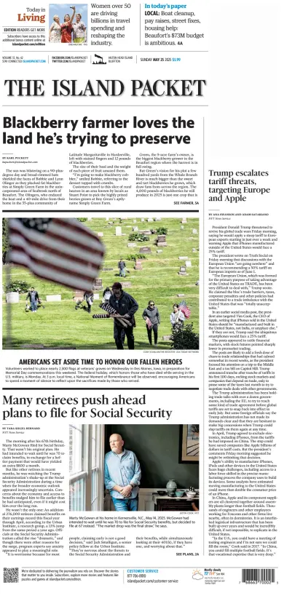 Cover of The Island Packet (Sunday)