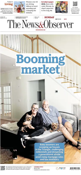 Cover of The News & Observer (Sunday)