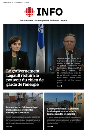 Cover of Radio-Canada Info