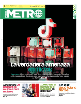Cover of Publimetro Cali