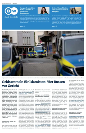 Cover of Deutsche Welle (German edition)