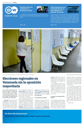 Cover of Deutsche Welle (Spanish edition)