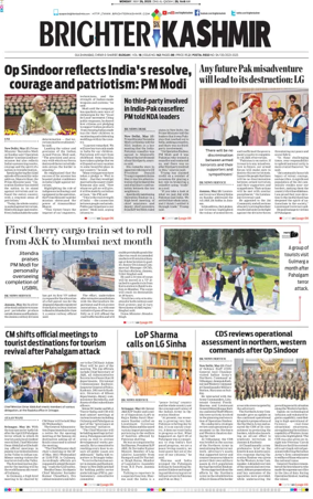 Cover of Brighter Kashmir