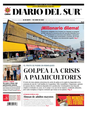Cover of Diario del Sur