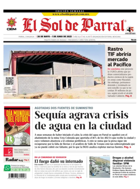 Cover of El Sol de Parral