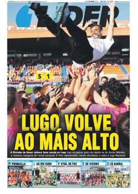 Cover of La Voz de Galicia (Viveiro) - Lider