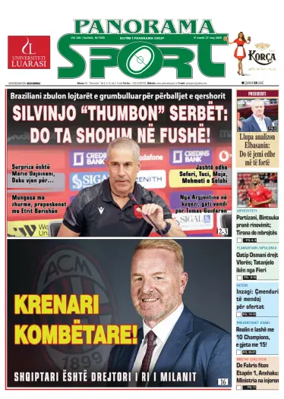 Cover of Panorama Sport (Albania)