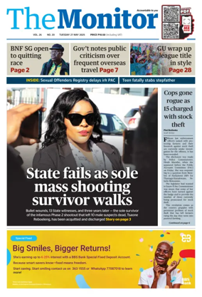 Cover of The Monitor