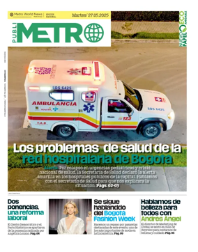 Cover of Publimetro Cali
