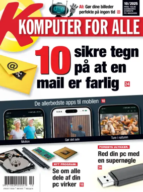 Cover of Komputer For Alle (Denmark)