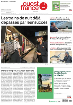 Cover of Ouest France (Avranches)