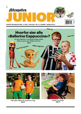Cover of Aftenposten Junior