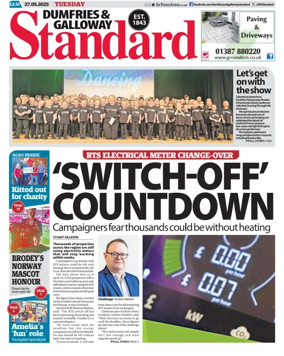 Cover of Dumfries & Galloway Standard