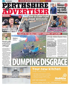 Cover of Perthshire Advertiser
