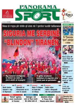 Cover of Panorama Sport (Albania)