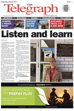 Cover of Seymour Telegraph