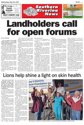 Cover of Southern Riverina news