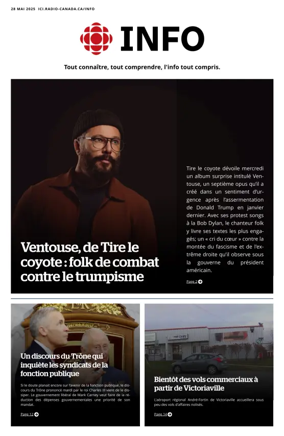 Cover of Radio-Canada Info