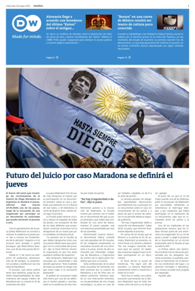 Cover of Deutsche Welle (Spanish edition)
