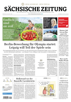 Cover of Sächsische Zeitung  (Großenhain)