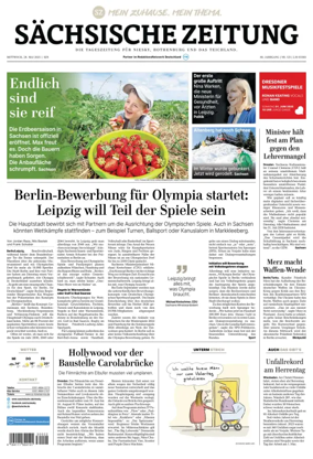 Cover of Sächsische Zeitung  (Niesky)