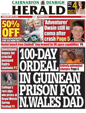 Cover of Caernarfon Herald