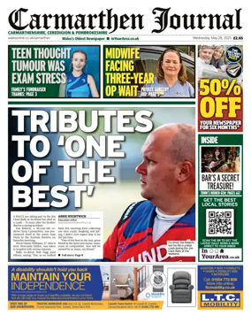 Cover of Carmarthen Journal