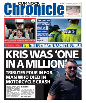 Cover of Cumnock Chronicle