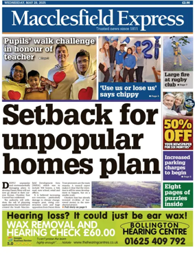 Cover of Macclesfield Express