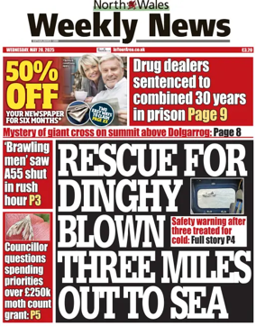 Cover of North Wales Weekly News