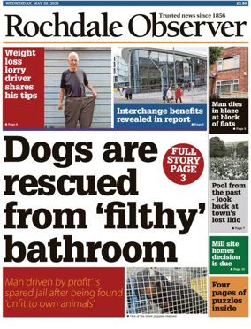 Cover of Rochdale Observer