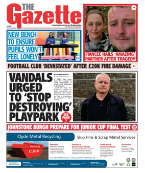 Cover of The Gazette (Scotland)