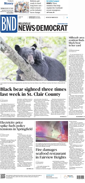 Cover of Belleville News-Democrat