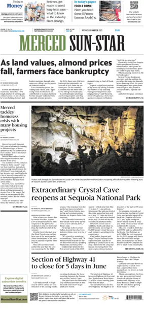 Cover of Merced Sun-Star