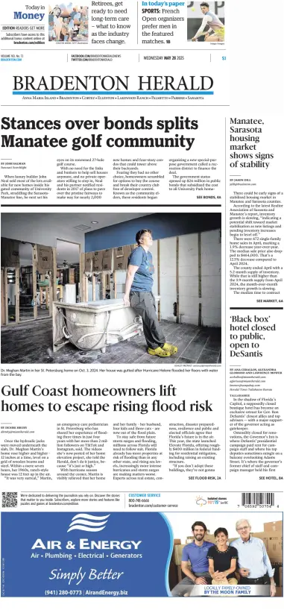 Cover of The Bradenton Herald