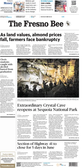 Cover of The Fresno Bee