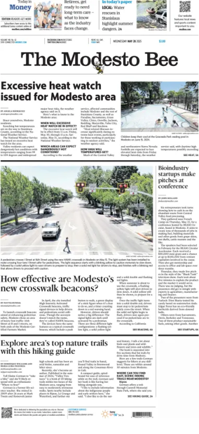 Cover of The Modesto Bee