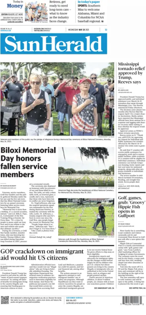 Cover of The Sun Herald