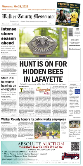 Cover of Walker County Messenger