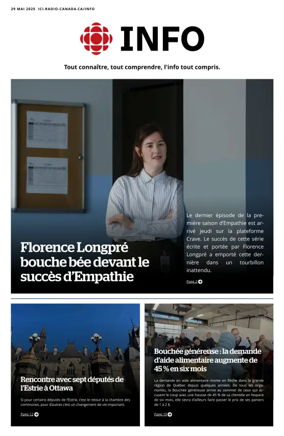 Cover of Radio-Canada Info