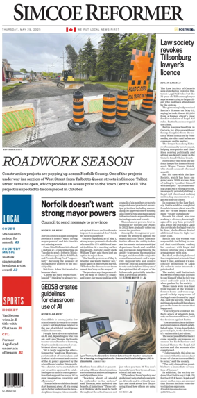 Cover of Simcoe Reformer