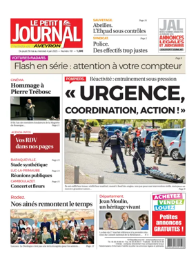 Cover of Le Petit Journal - L'hebdo local de l'Aveyron