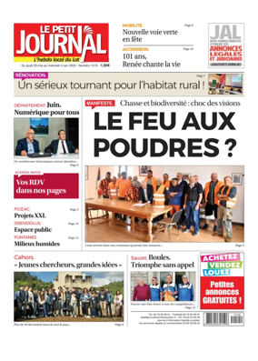 Cover of Le Petit Journal - L'hebdo local du Lot