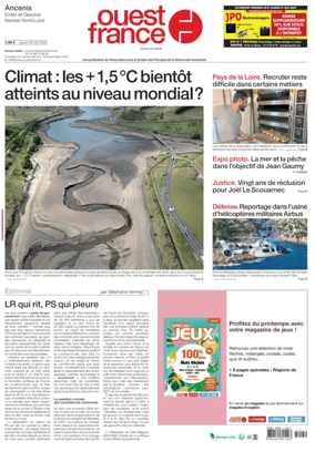 Cover of Ouest France (Ancenis)