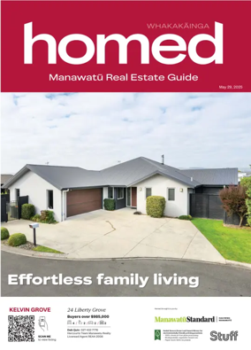 Cover of Homed Manawatu Standard