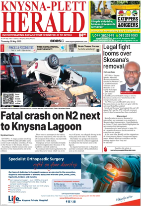 Cover of Knysna-Plett Herald