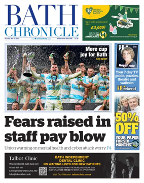 Cover of Bath Chronicle