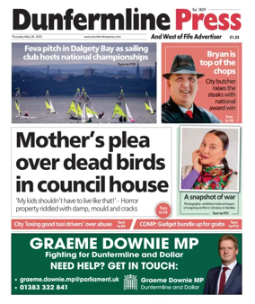 Cover of Dunfermline Press