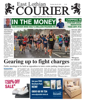 Cover of East Lothian Courier