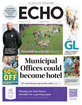 Cover of Gloucestershire Echo